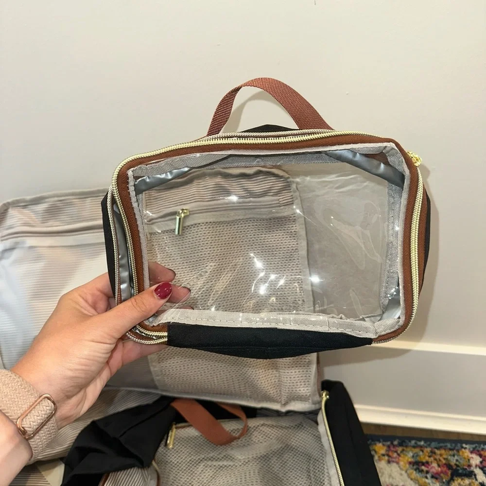 Lovevook Women's Black and Brown Backpack - Picture 5 of 11